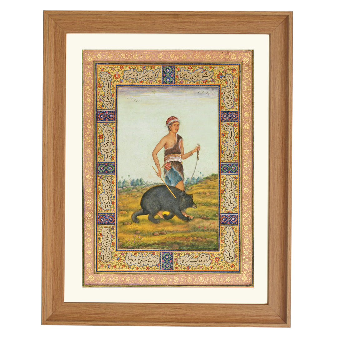 Dervish Leading a Bear Art Print