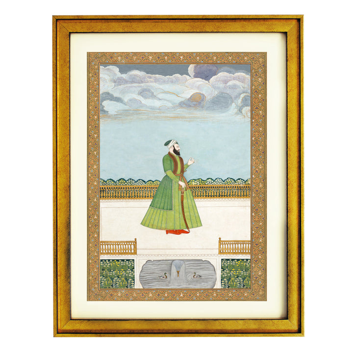 Nobleman on a Terrace Art Print