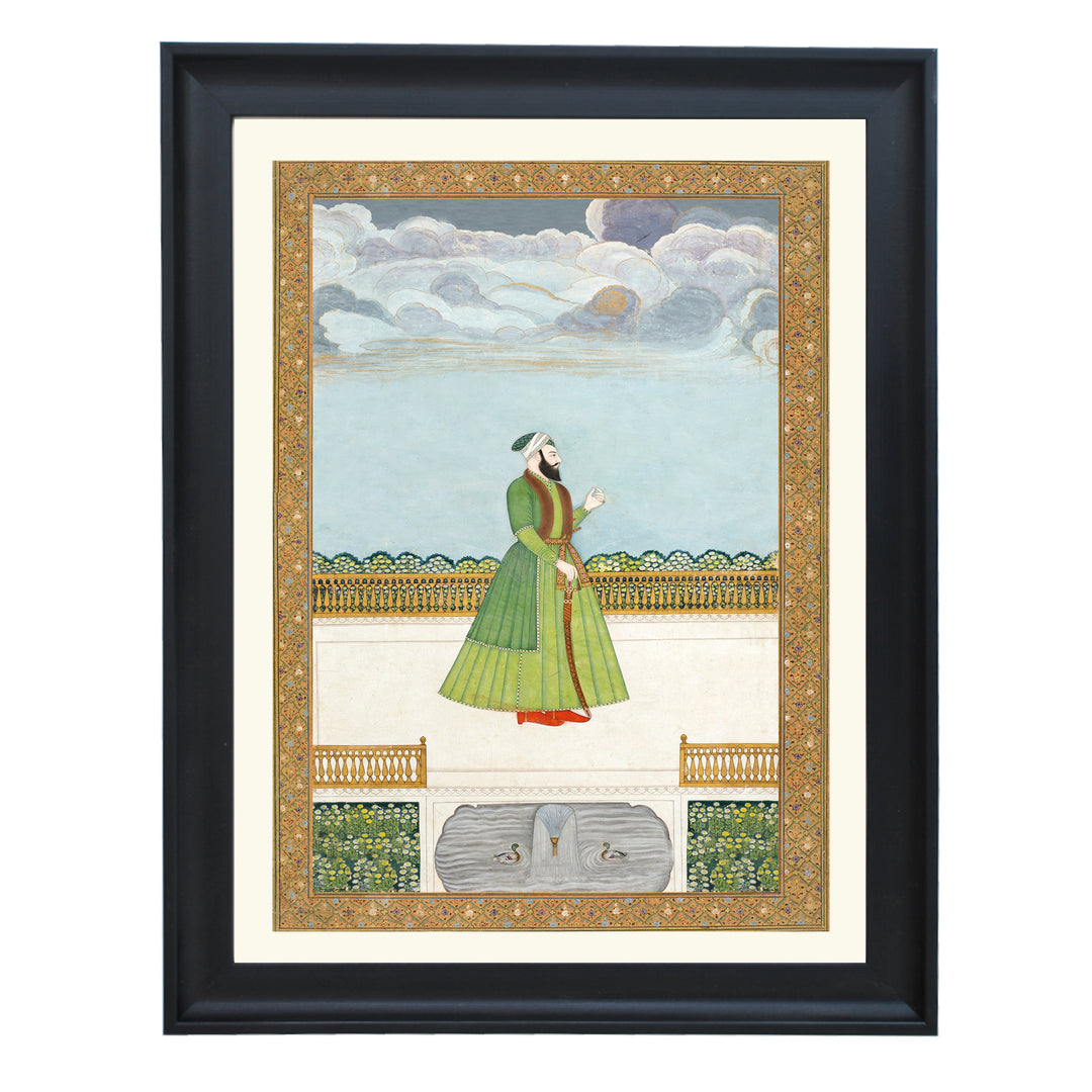 Nobleman on a Terrace Art Print