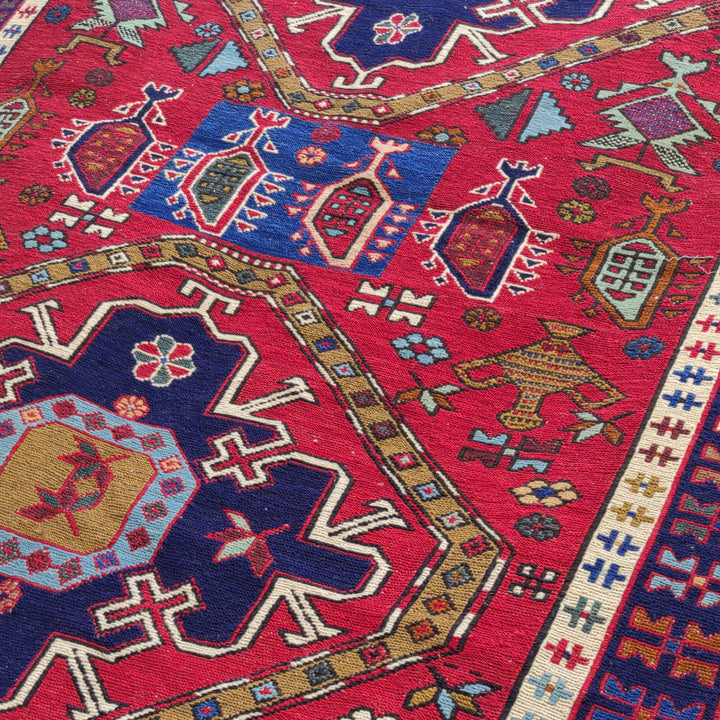 Emrah Somak one-of-a-kind Afghan rug