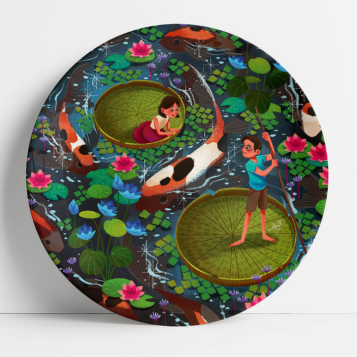 A Vivid dream Plate