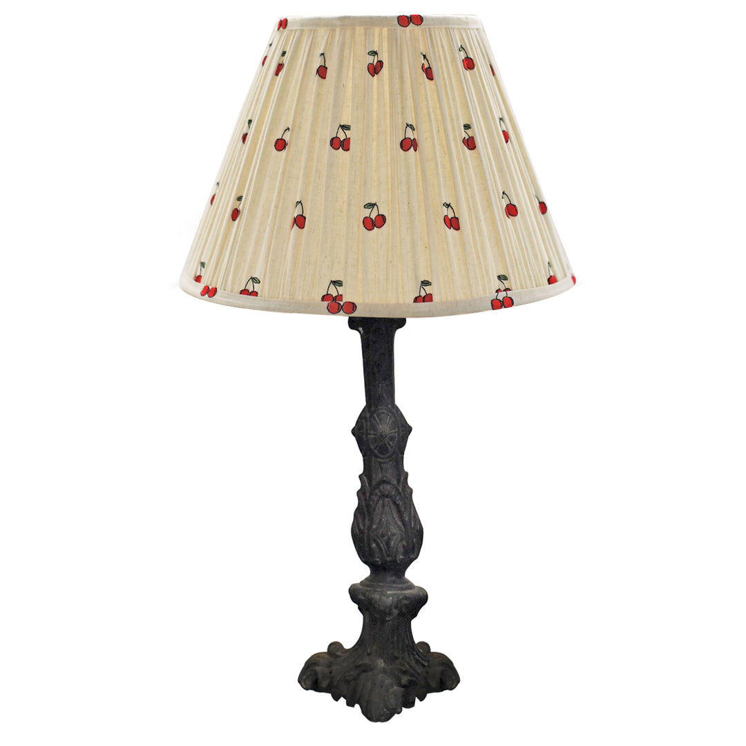 Kiraz Linen Blend Embroidered Lampshade