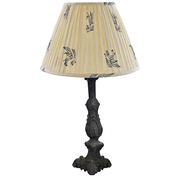 Doga Linen Blend Embroidered Lampshade