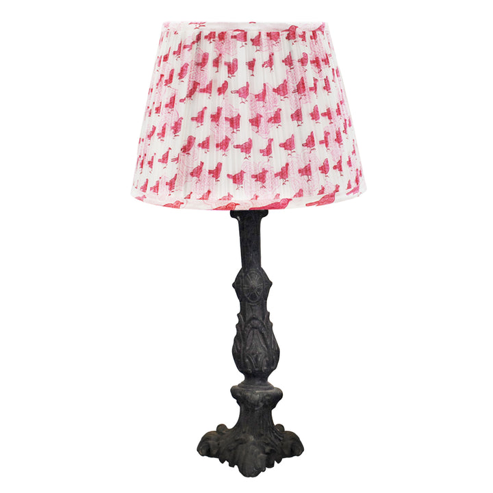 Birdie Hand-blocked Lampshade