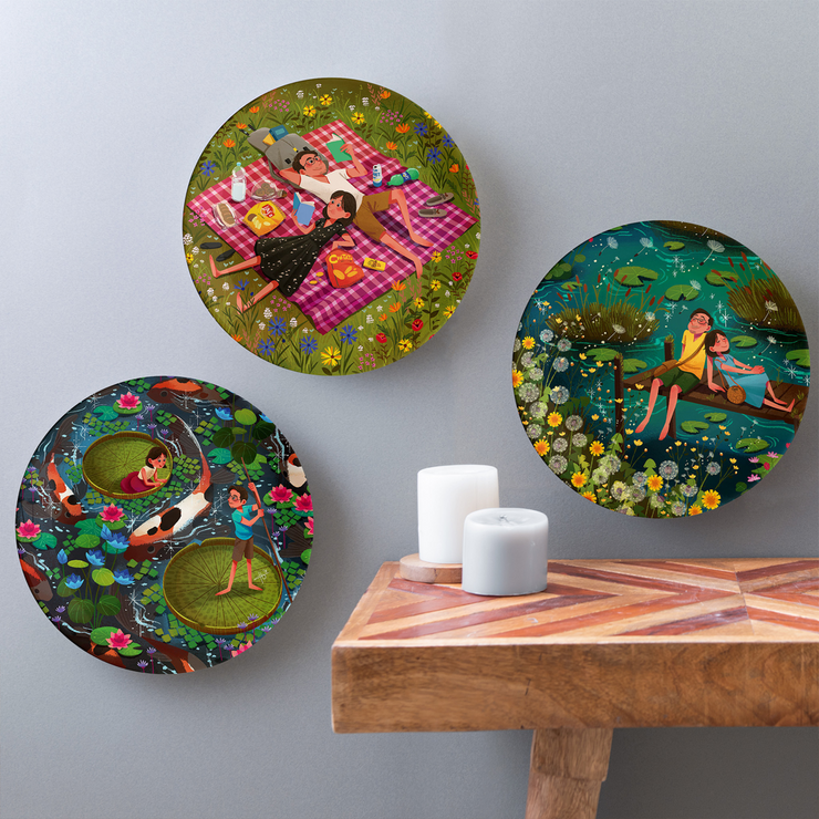 Moments of love Plates