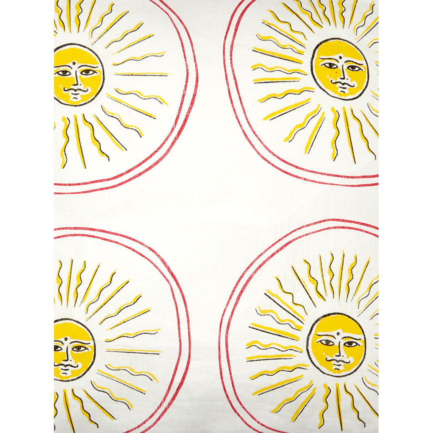 Smirking sun Cushion Cover