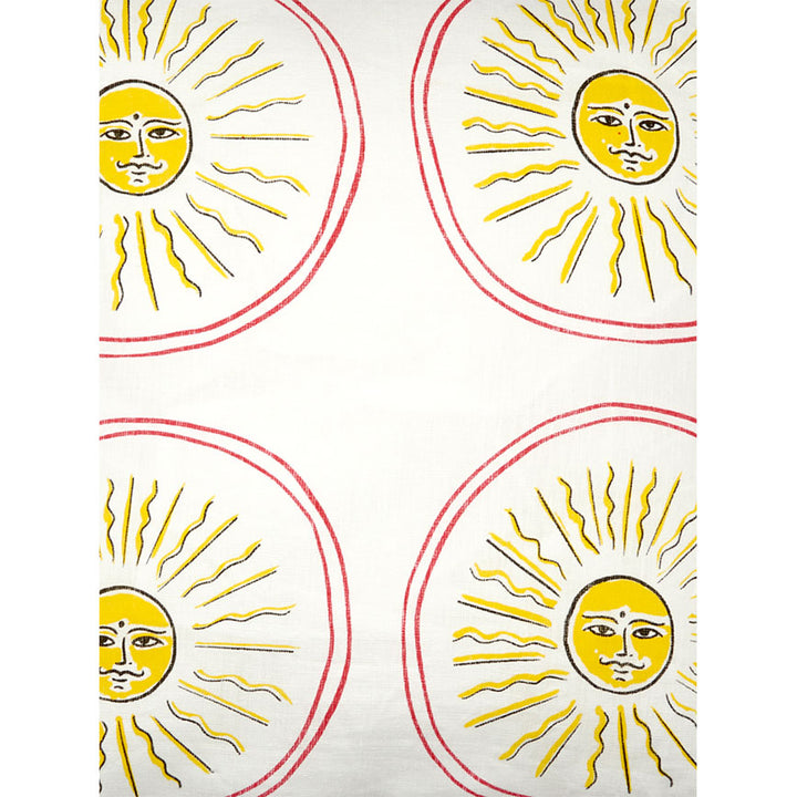 Smirking sun Cushion Cover