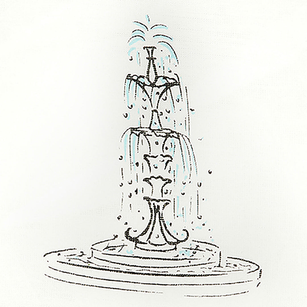 Fountain burst Cocktail Napkin Set of 4