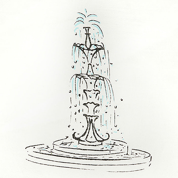 Fountain burst Cocktail Napkin Set of 4