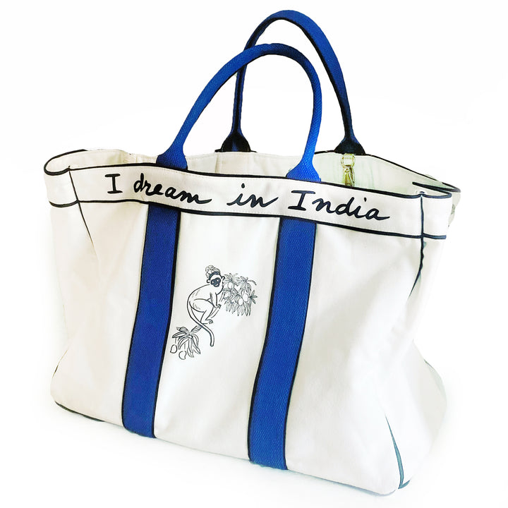 The India Tote - The Monkey under the Sun