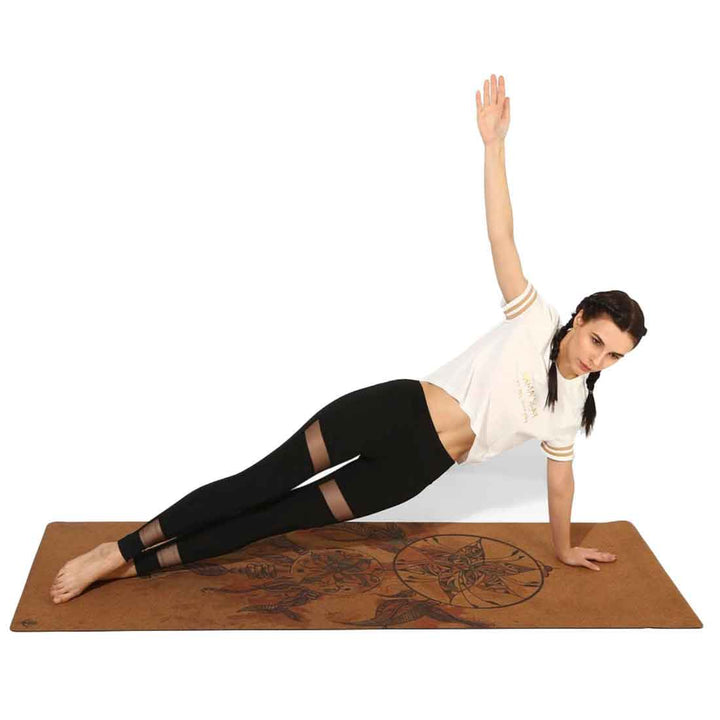 AkasaPro Cork Yoga Mat