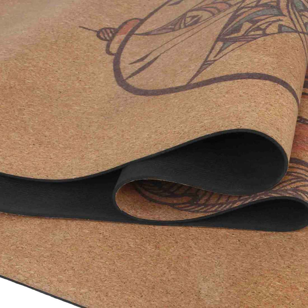 AkasaPro Cork Yoga Mat