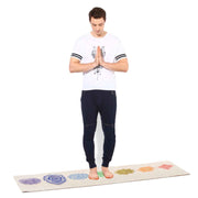 Chakra Hemp Yoga Mat