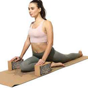 Centred Yoga Cork Block