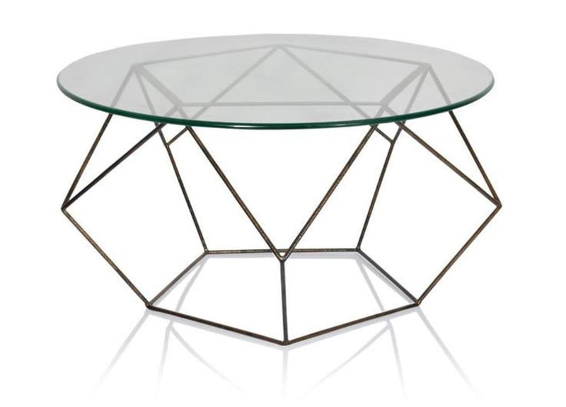DIAMOND FRAMED COFFEE TABLE