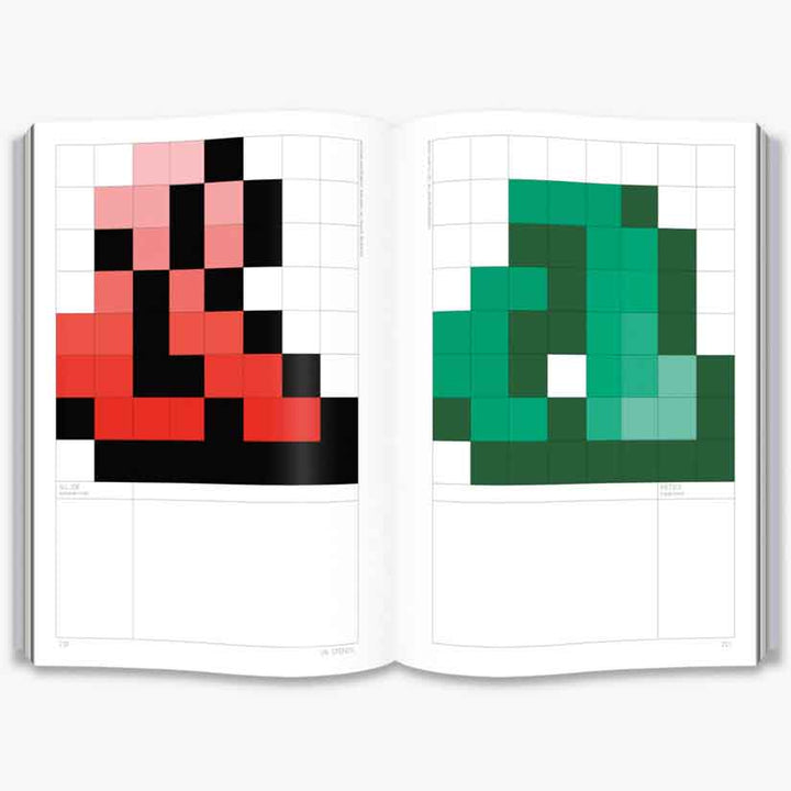 ARCADE GAME TYPOGRAPHY: THE ART OF PIXEL TYPE BOOK