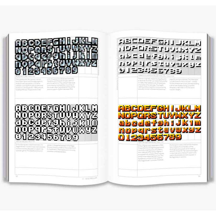 ARCADE GAME TYPOGRAPHY: THE ART OF PIXEL TYPE BOOK