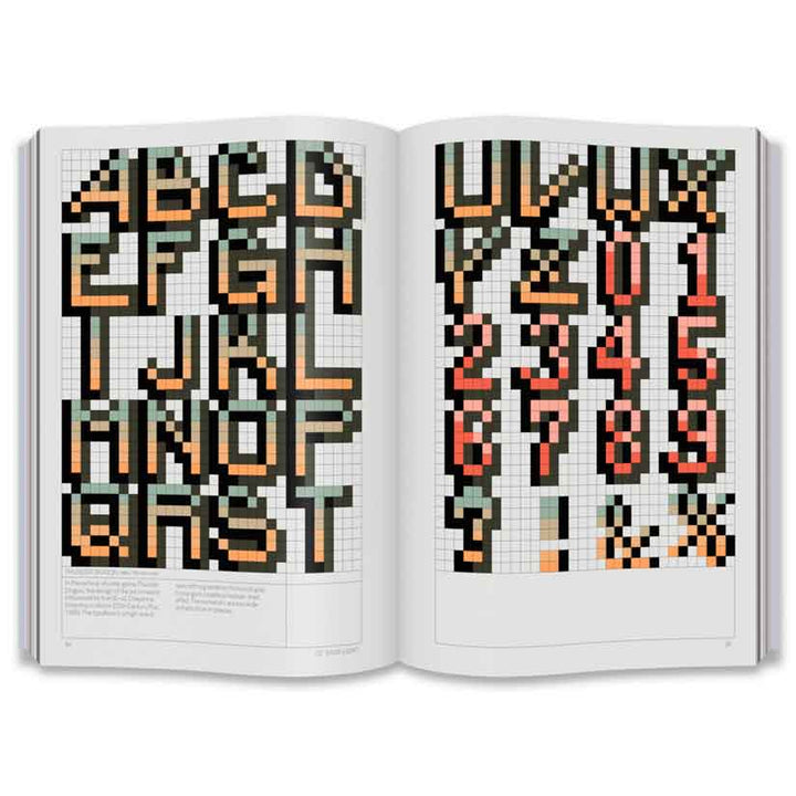ARCADE GAME TYPOGRAPHY: THE ART OF PIXEL TYPE BOOK