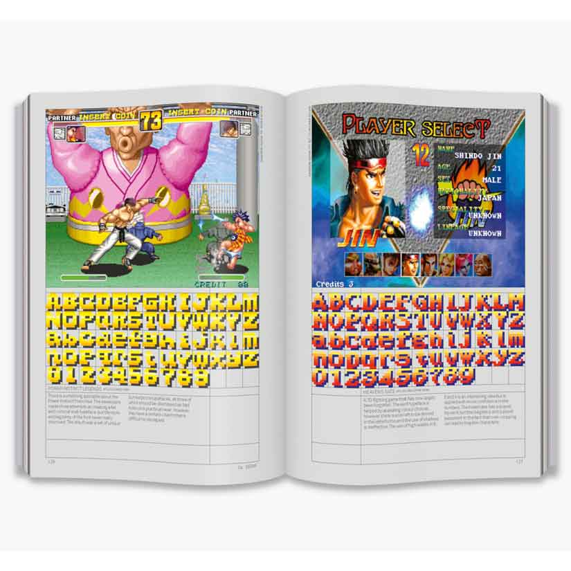 ARCADE GAME TYPOGRAPHY: THE ART OF PIXEL TYPE BOOK