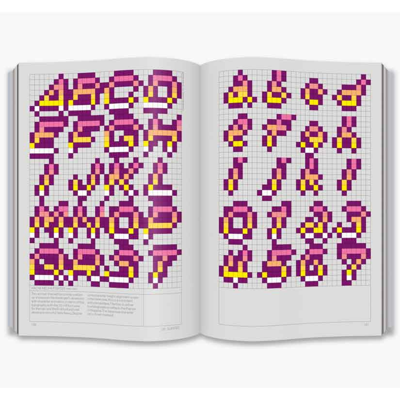 ARCADE GAME TYPOGRAPHY: THE ART OF PIXEL TYPE BOOK