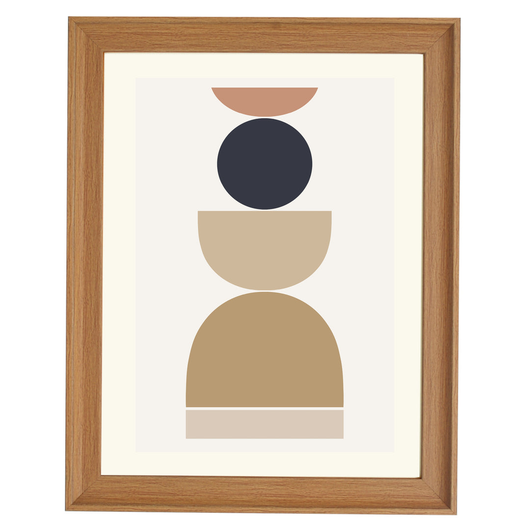 Loving Shapes Art Print