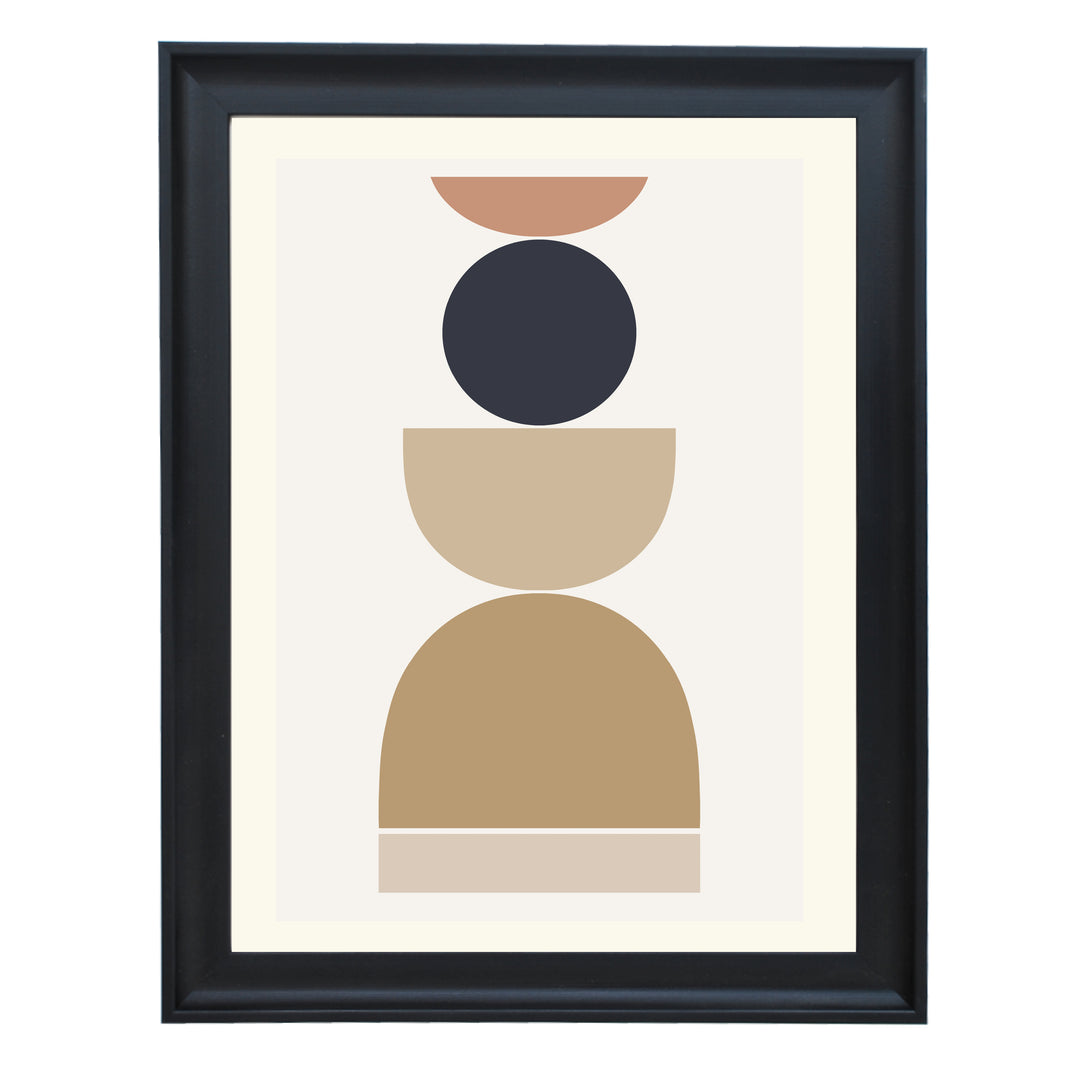 Loving Shapes Art Print