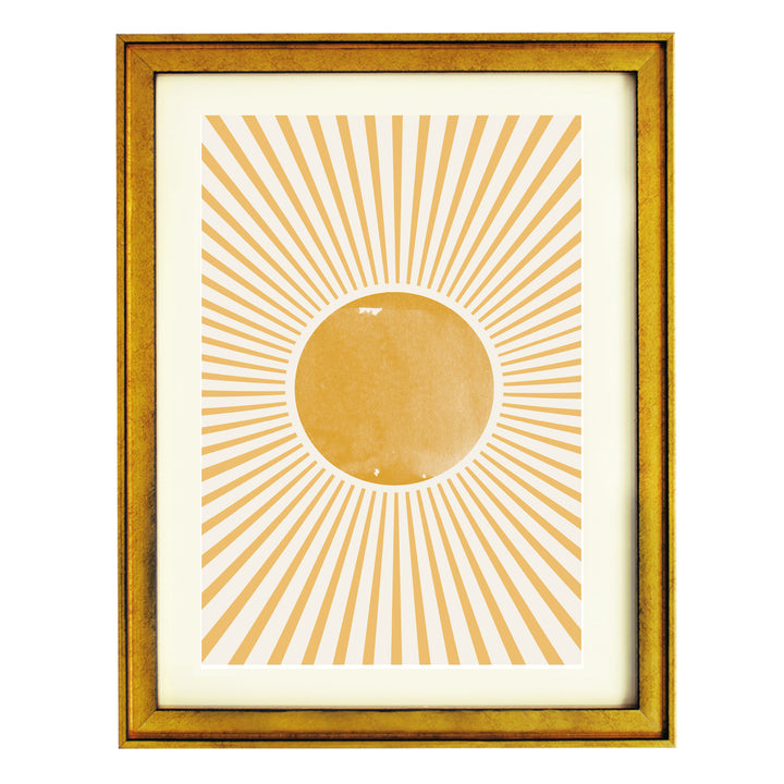 Boho Sun Art Print