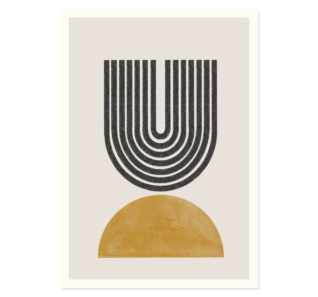 Mid Century Modern No1. Art Print