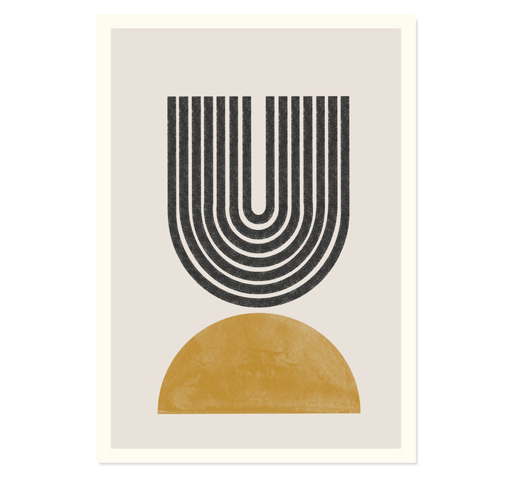 Mid Century Modern No1. Art Print