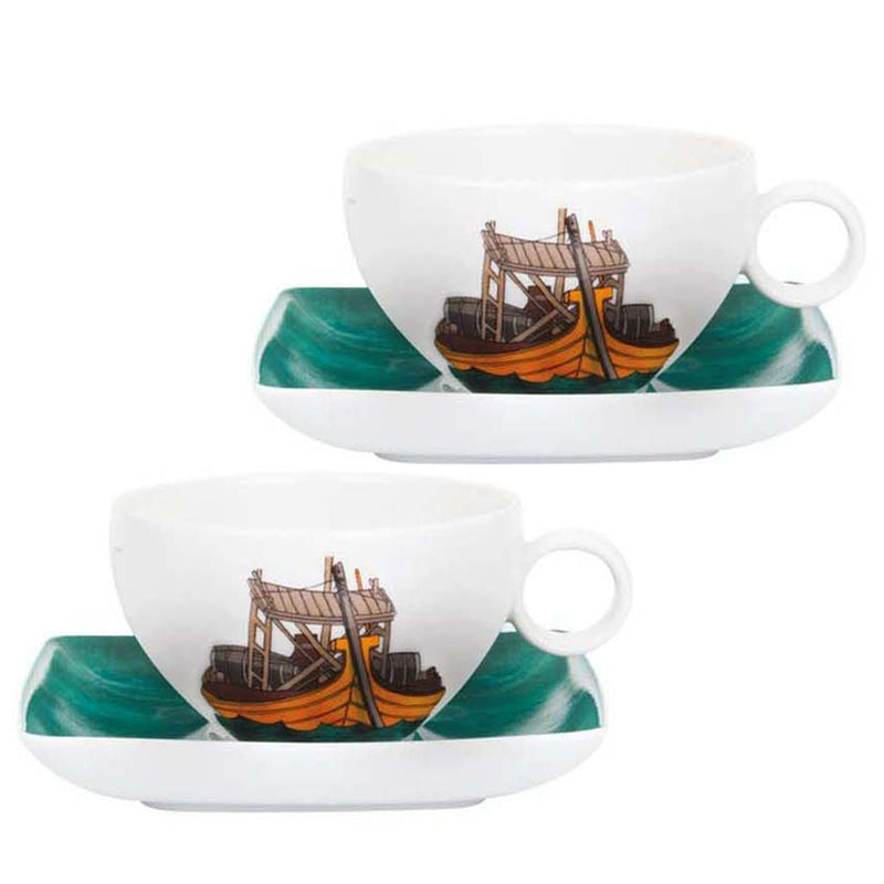 Alma do Porto - Tea Cups & Saucers