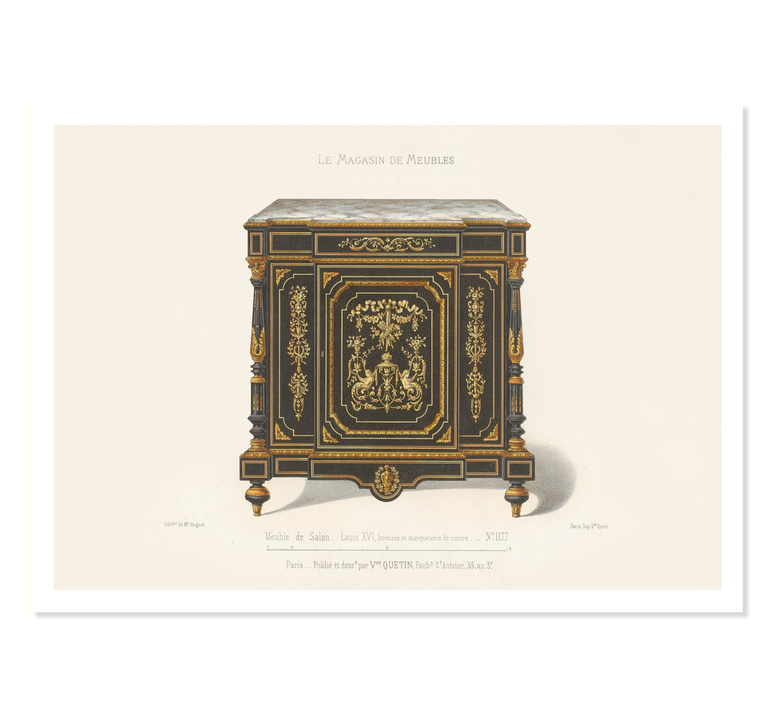 Meuble de Salon By Désiré Guilmard Art Print