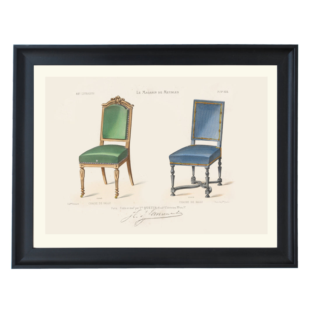 Chaise de Salle By Désiré Guilmard Art Print