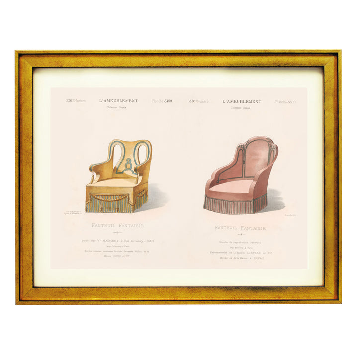 Fauteuil Fantaisie By Désiré Guilmard Art Print