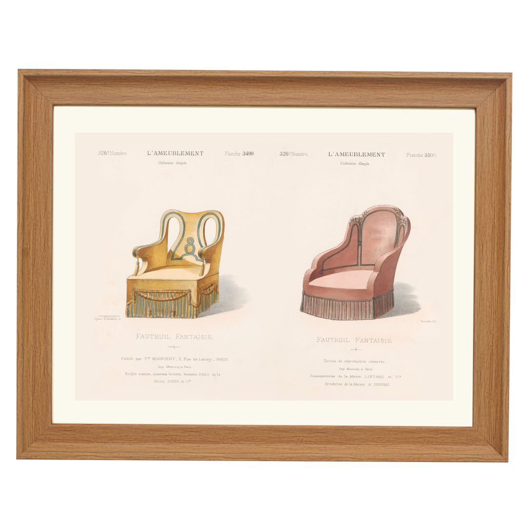 Fauteuil Fantaisie By Désiré Guilmard Art Print