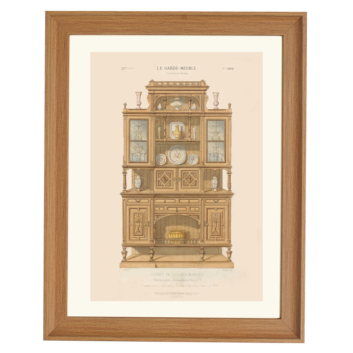 Buffet de Salle-A-manager By Désiré Guilmard Art Print