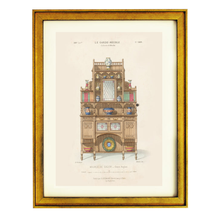 Meuble de salon - Genre Anglais By Désiré Guilmard Art Print