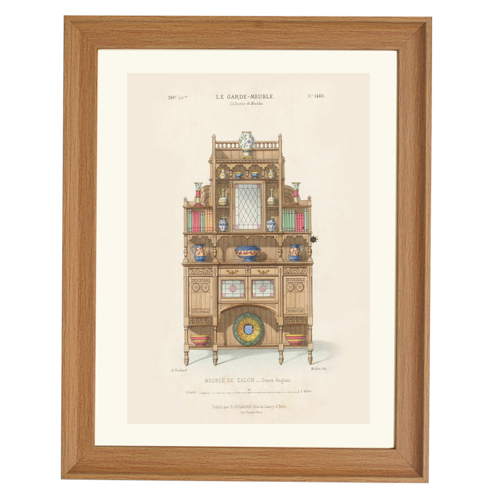 Meuble de salon - Genre Anglais By Désiré Guilmard Art Print