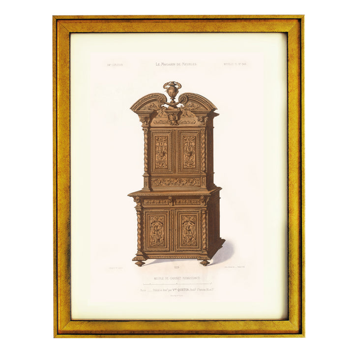 Meuble de cabinet Renaissance By Désiré Guilmard Art Print