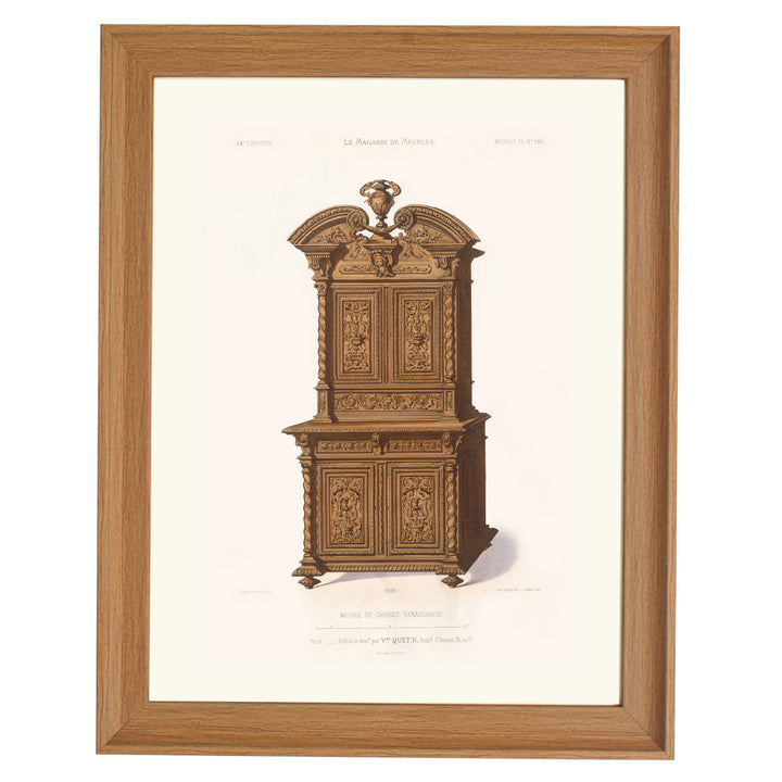 Meuble de cabinet Renaissance By Désiré Guilmard Art Print