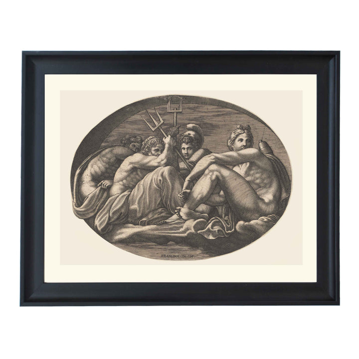 Apollo, Neptune, Pluto, and Athena ART PRINT