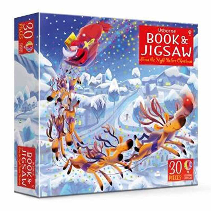 Book and Jigsaw 'Twas the night before Christmas