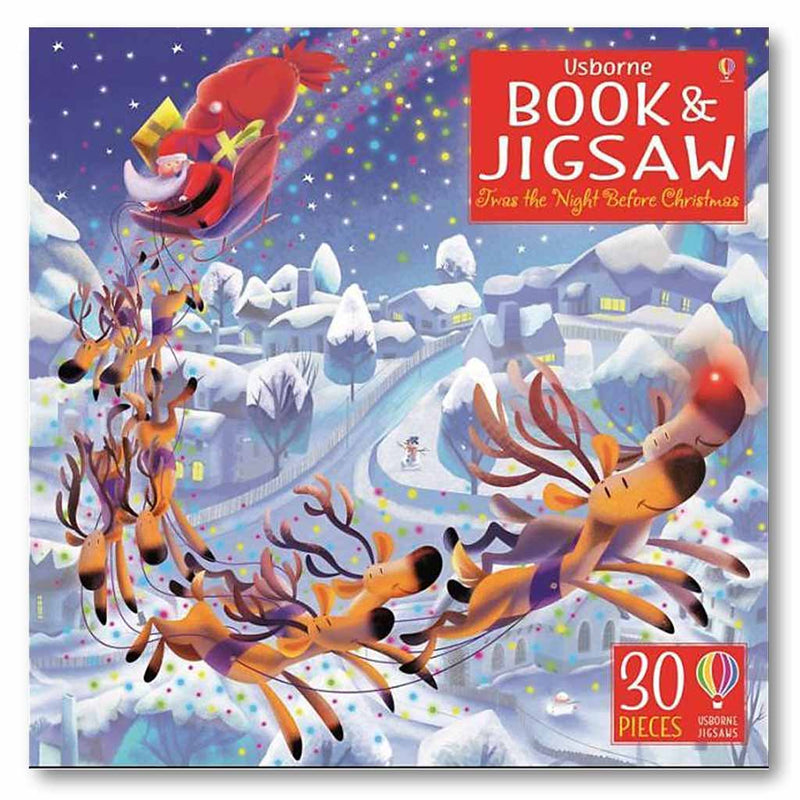 Book and Jigsaw 'Twas the night before Christmas