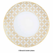 Gold Exotic - 23 Piece Dinner Set