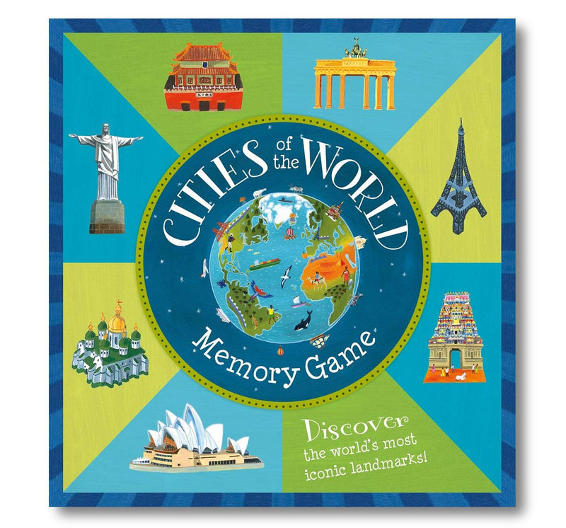 Cities of the World Memory Game Book