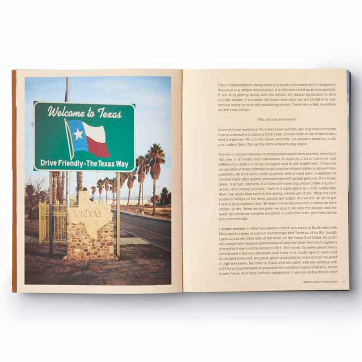 COOKING IN MARFA Book