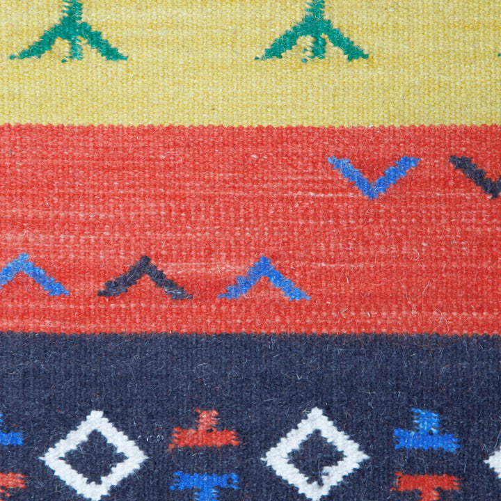 MULTICOLOR KILIM HAND WOVEN DHURRIE