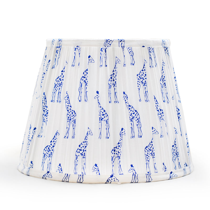 Giraffe Hand-blocked Lampshade