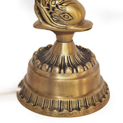 Fish Brass lamp base