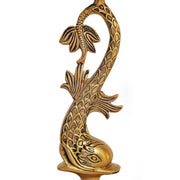 Fish Brass lamp base