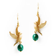 Jaspereen - Keeper of Treasure, Green Onyx Earrings